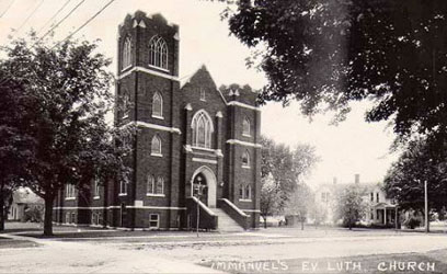 Immanuel Lutheran Church built in 1924