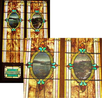 BETHLEHEM STAR WINDOW & SEA OF GALILEE WINDOW